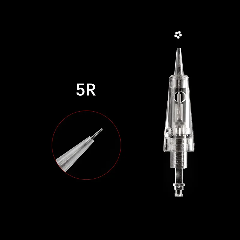 Dr. Ручка Дерма роторная машина микро игла 9 pin/12 pin/36 pin/нано картридж Замена для Дерма Ручка микро иглы татуировки - Габаритные размеры: 5R