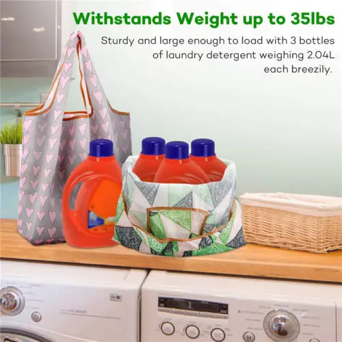 Волшебный стиль нейлоновая большая сумка эко многоразовая Полиэстеровая