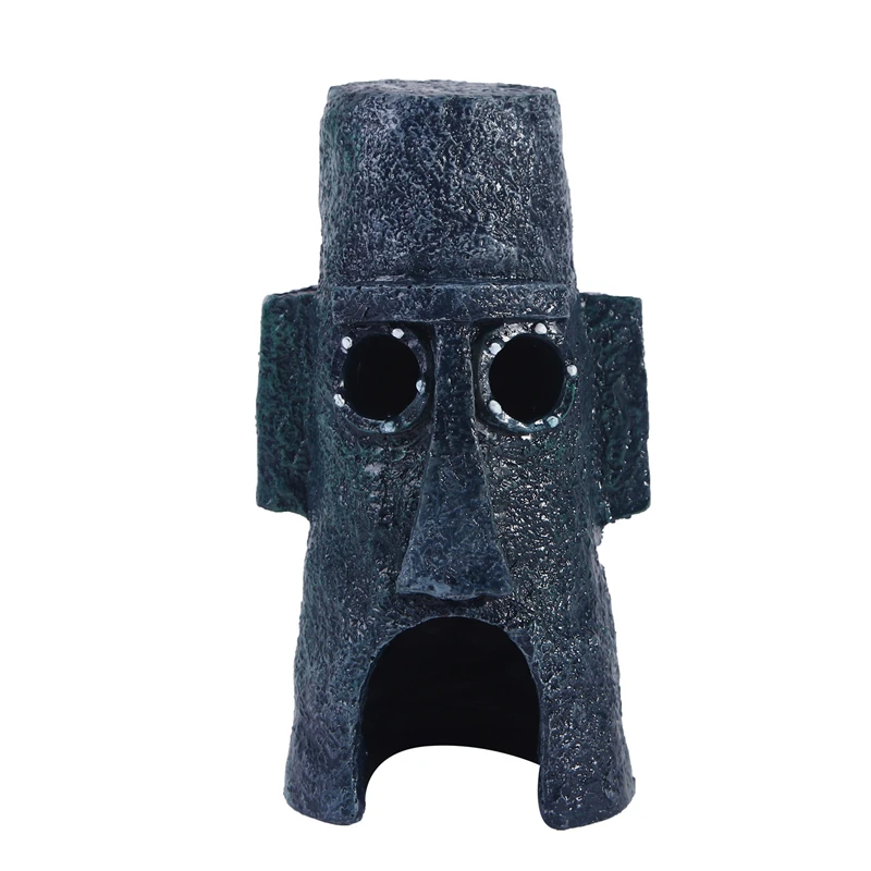 Губка Боб сквидворд Пасхальный остров домашний Аквариум Украшение для аквариума