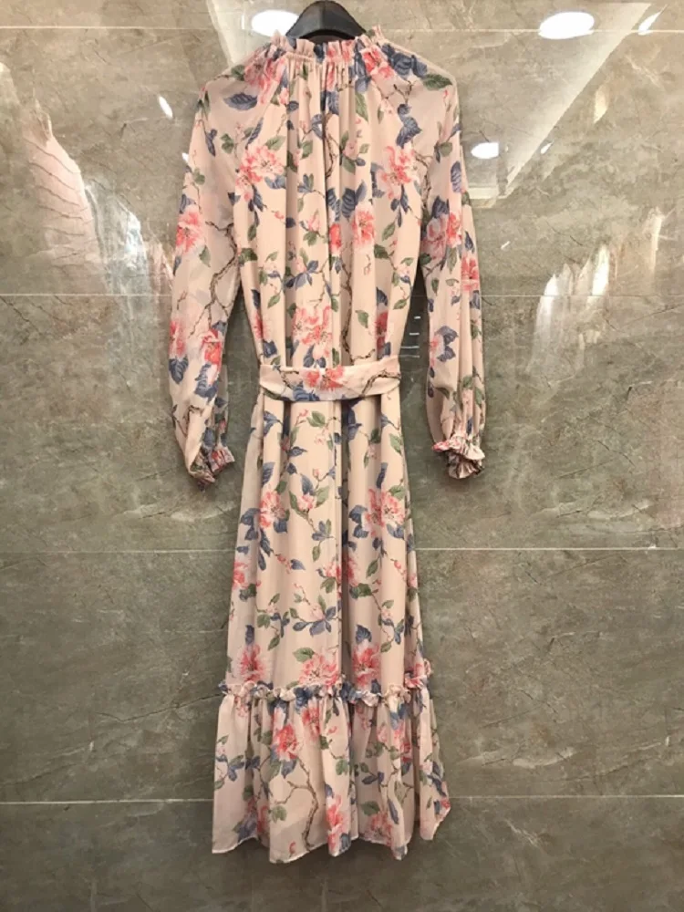 Женская Шифоновая туника на пуговицах модельные прямые ремни с длинным рукавом и