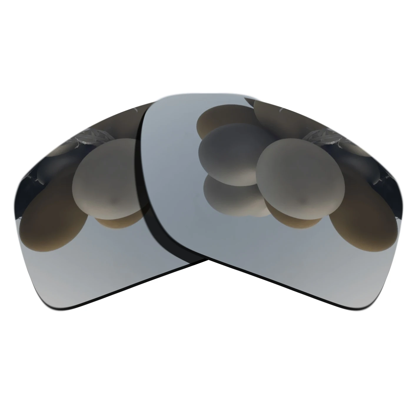 

Polarized Sunglasses Replacement Lenses for- Triggerman Frame - Silver