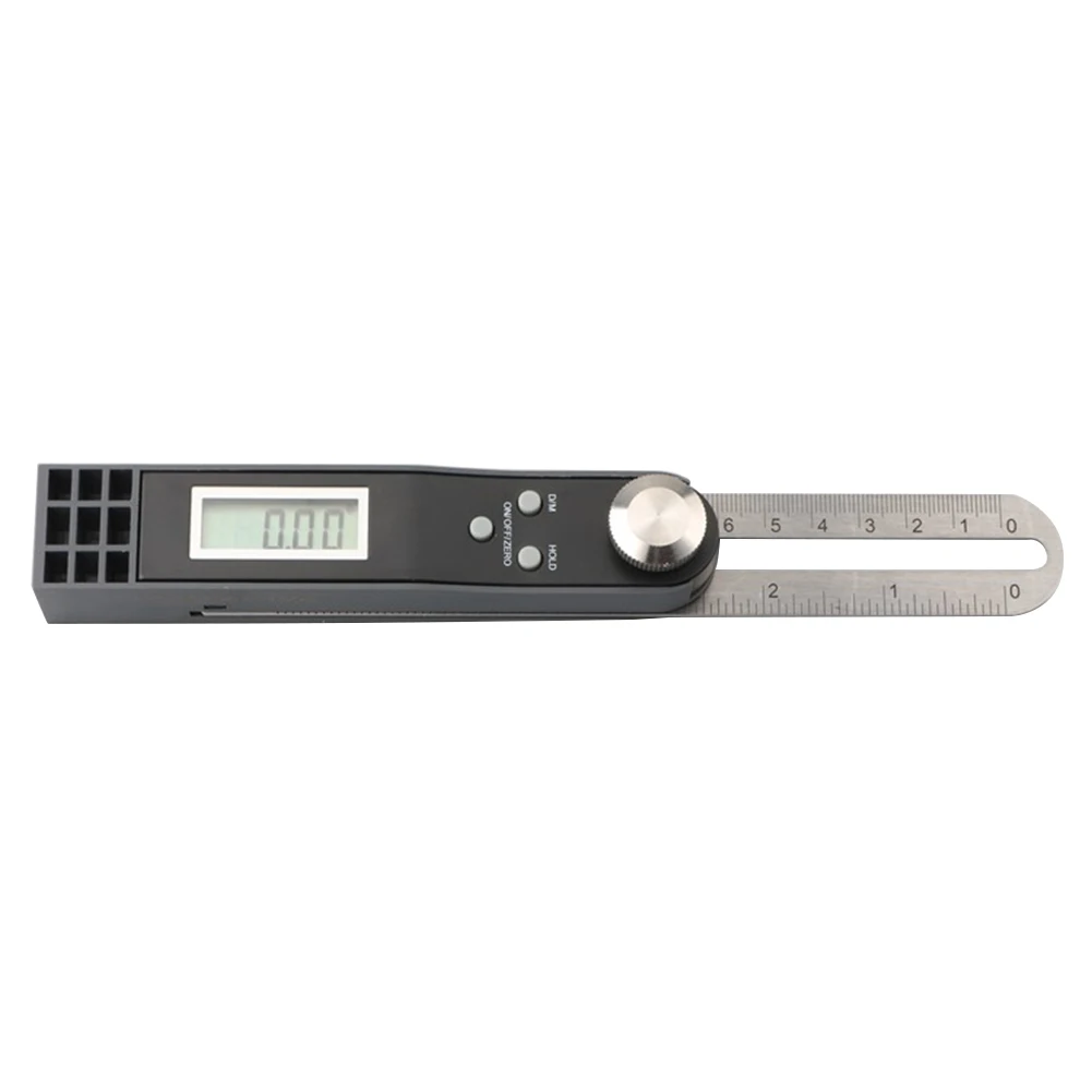 

Stainless Steel 360 Degree T Bevel Battery Operated Angle Finder Gauge Measuring Tool Digital Protractor Portable LCD Display