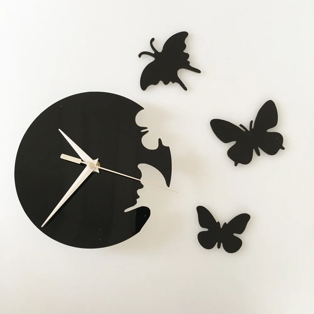 Акриловые колокольчики бабочки для спальни декоративные настенные