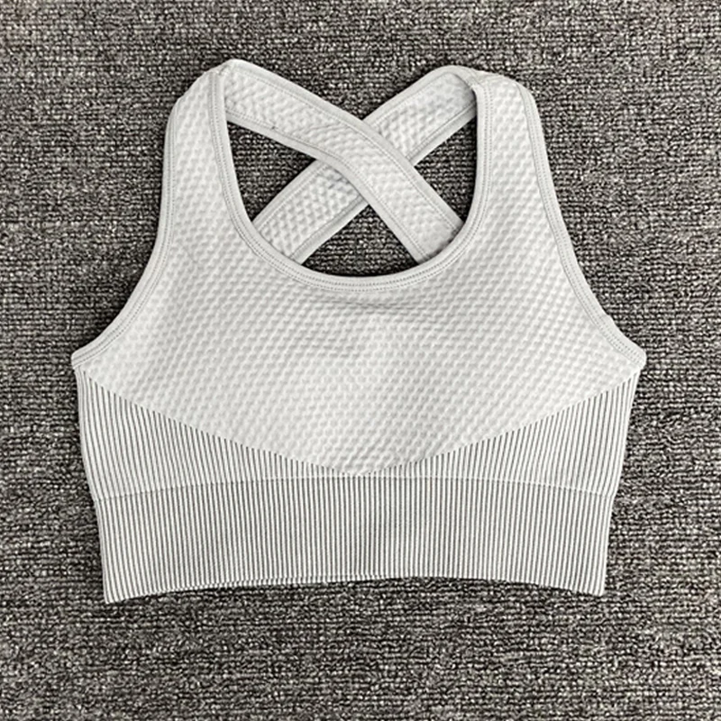 Women Fitness Sport Yoga Top Seamless Women Yoga Set Underwear Yoga Clothing Vest Sport Gym Suits Wear Running Clothes