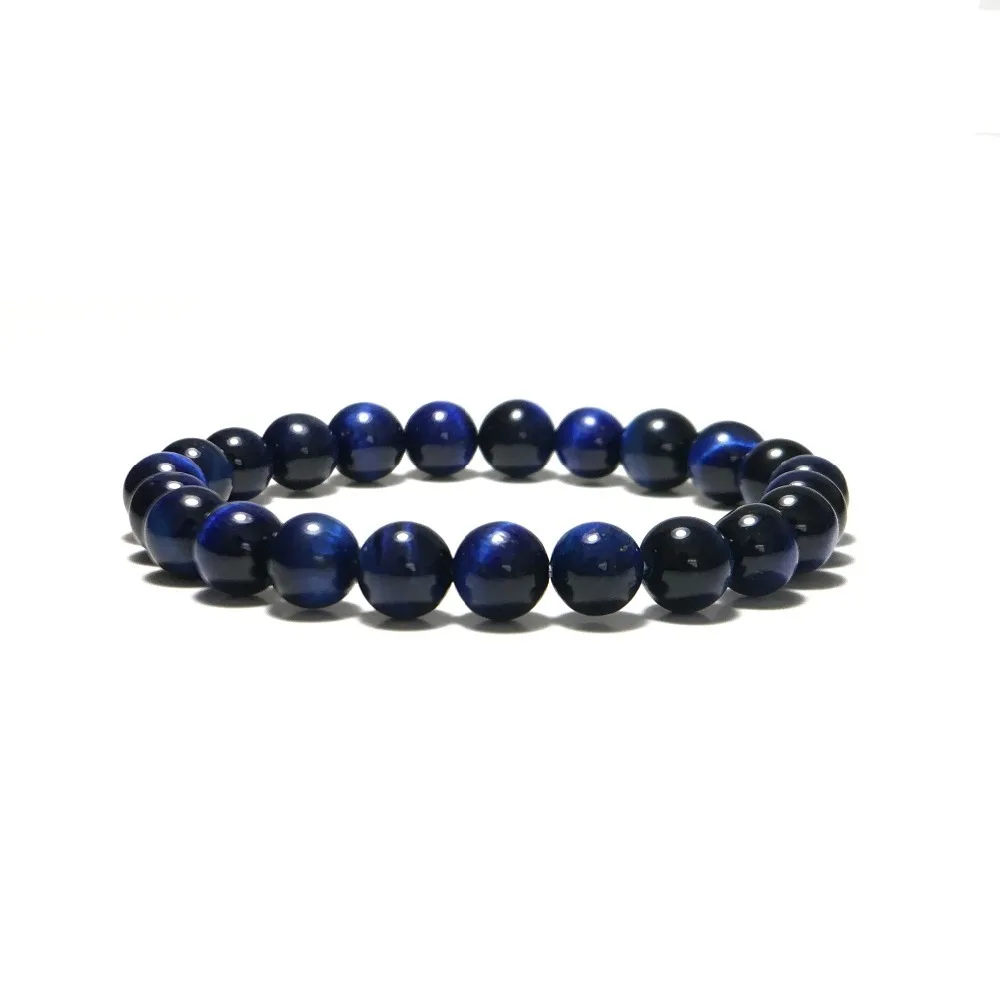 Minimalist Handmade Natural Stone Beads Bracelet Luxury Tiger Eye Buddha Braclet For Women Men Yoga Prayer Mala Jewelry Homme