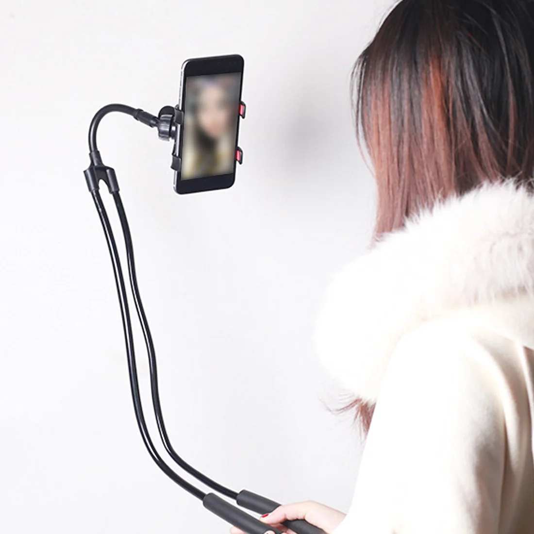 

Fairyland Lazyer Neck Phone Holder With Pendant Neck And Halter For iPhone Flexible Waist Hanging Phone Bracket Stand