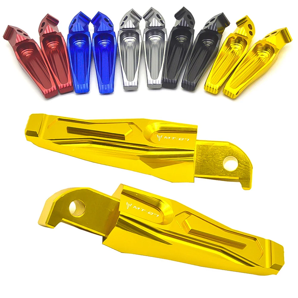 

Rear Passenger Foot Rest Pegs Pedal Footrest for Yamaha MT07 mt-07 motorcycle Accessories