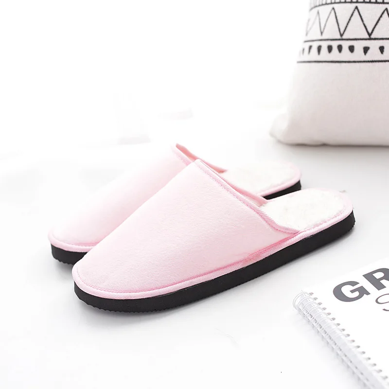Женские домашние тапочки зимняя хлопковая швабра обувь для влюбленных