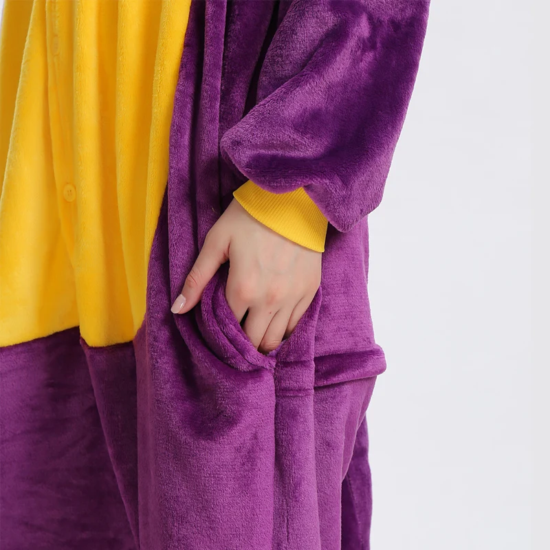 Кигуруми Единорог пижамы для взрослых животных Пикачу Onesie Для женщин Для мужчин пара зимний Пижамный костюм, ночная рубашка, фланелевые пижамы