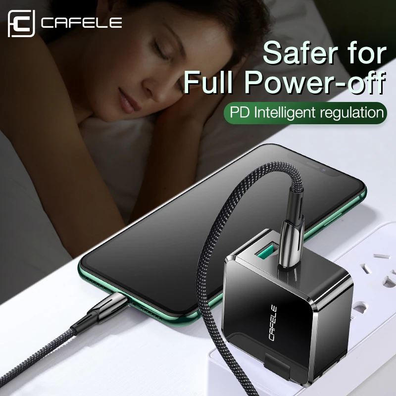 Cafele QC 4 0 3 SCP USB зарядное устройство 45 Вт PD для телефона 5A супер Тип C быстрое США