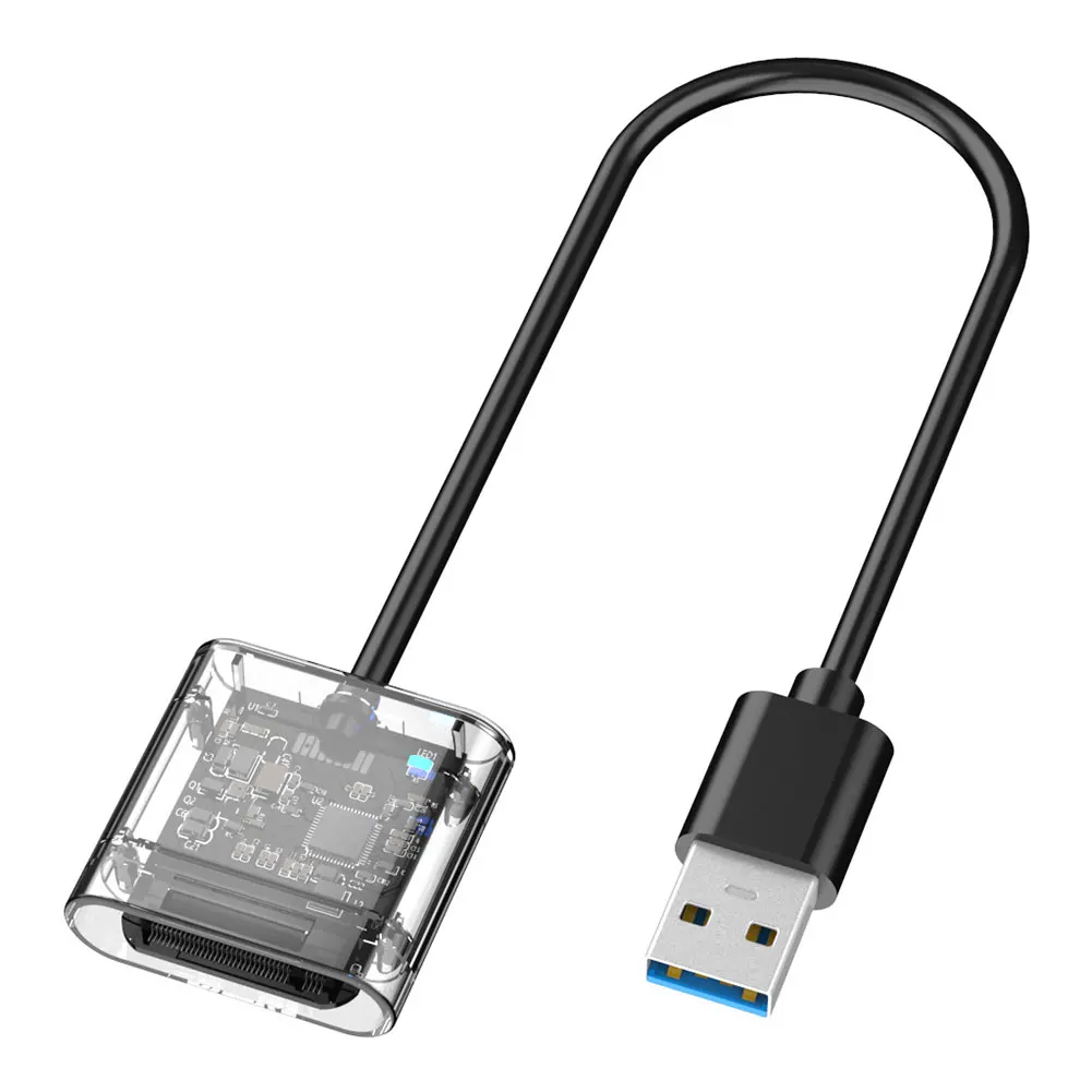 Чехол для M2 SSD SATA шасси M.2 на USB 3 0 адаптер PCIE NGFF M / B Key коробка SSD-диска 2230/2242/2260/2280 мм |