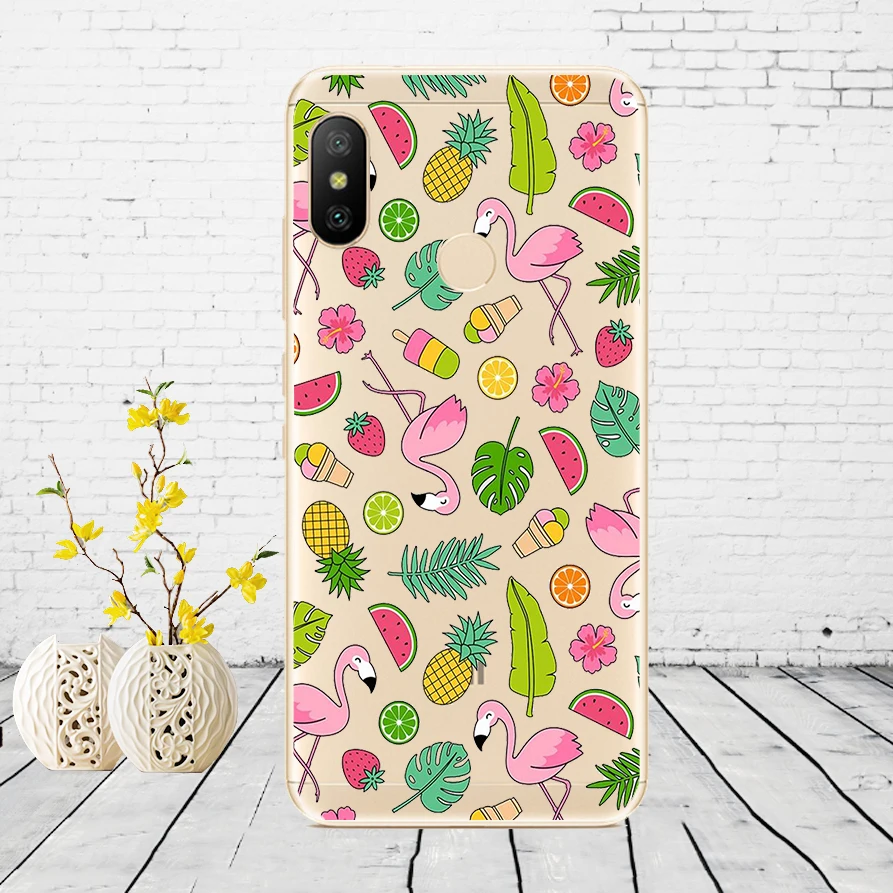 J50 Силиконовый чехол для Xiaomi mi A2 LITE, чехол с полной защитой, мягкая задняя крышка из ТПУ, чехол для телефона s для Xio mi A2 LITE, бампер - Цвет: J50