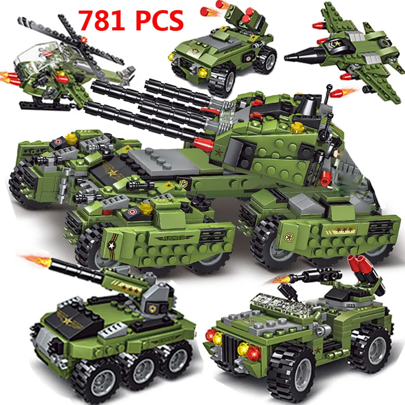 

Военный немецкий танк тигра 719, 131 шт., строительные блоки для армии WW2, оружие солдата, кирпичи, обучающие игрушки для мальчиков