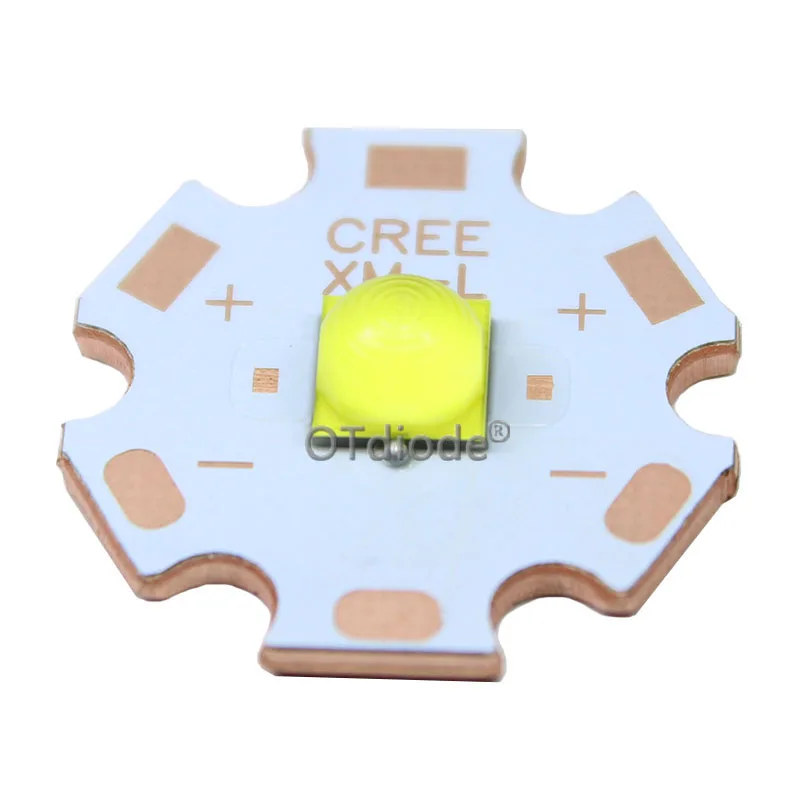 Newset 3V Cree XHP50.2 1A Cold White 6500-7000K 2nd generation LED Bead Diode Lamp Version 6A with 20mm 16mm DTP Copper MCPCB | Лампы и