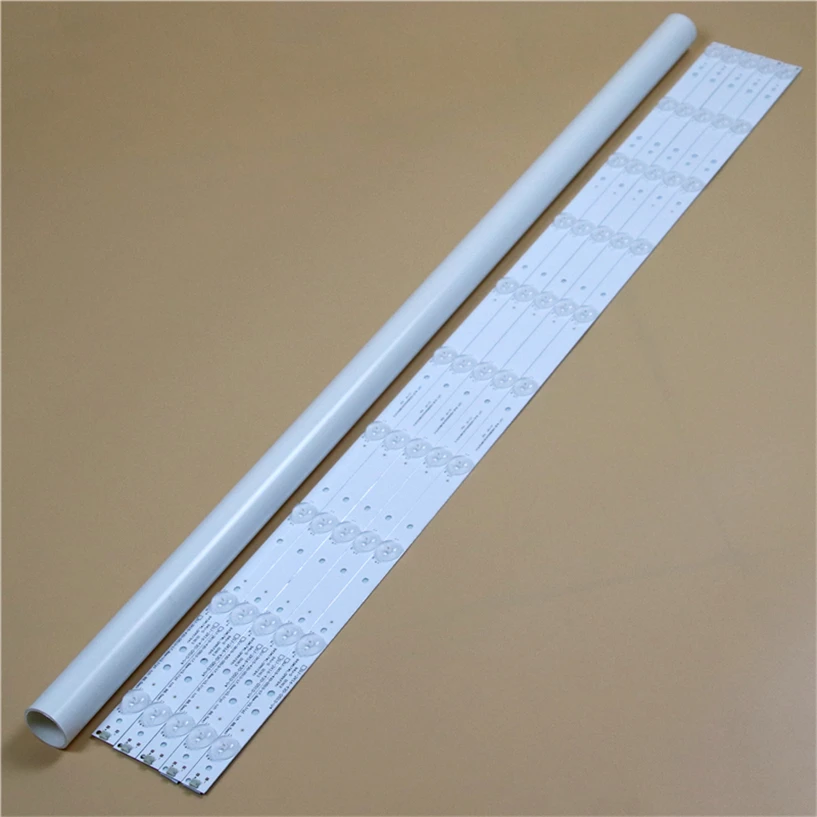 TV LED Full Array Bars For AOC LE43D1452 LE43S5760 LED Backlight Strips Matrix Kit LED Lamp Lens Bands LBM430P1001-AJ-2S LB43003