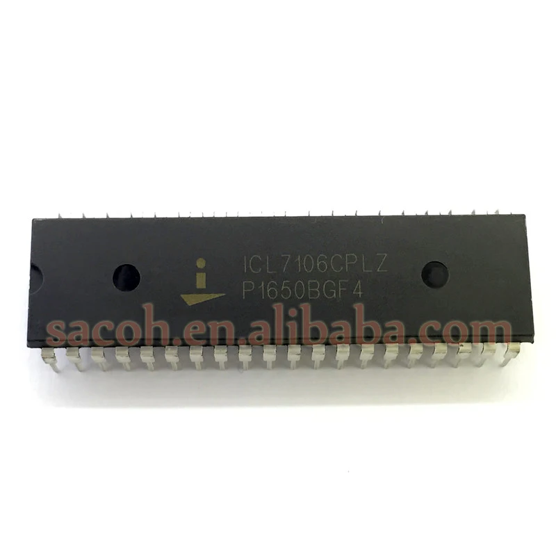 

5 шт./лот новые оригинальные ICL7106CPLZ ICL7106CPL ICL7106 или ICL7107CPLZ ICL7107RCPLZ ICL7107SCPLZ ICL7107 DIP-40 A/D Конвертеры