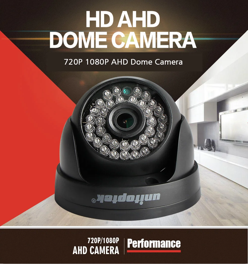 AHD камера 720P 1080P HD CCTV купольная камера ночного видения Cmos 2000TVL камера видеонаблюдения