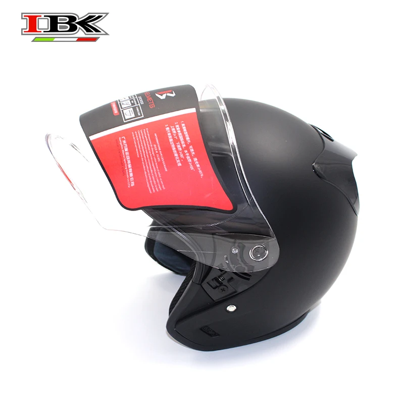 IBK 3/4 Мотоцикл Матовый шлем электрический велосипед Скутер Casco Для мужчин/Для