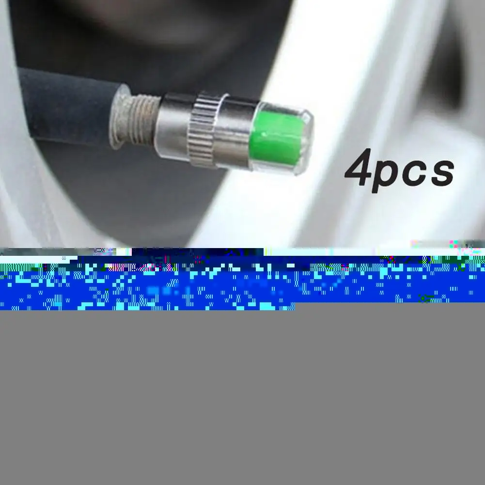 

4 шт., колпачки для контроля давления в шинах