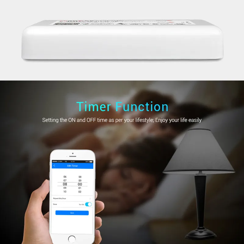 Беспроводное управление внешним аккумулятором Miboxer Поддержка IOS/Android