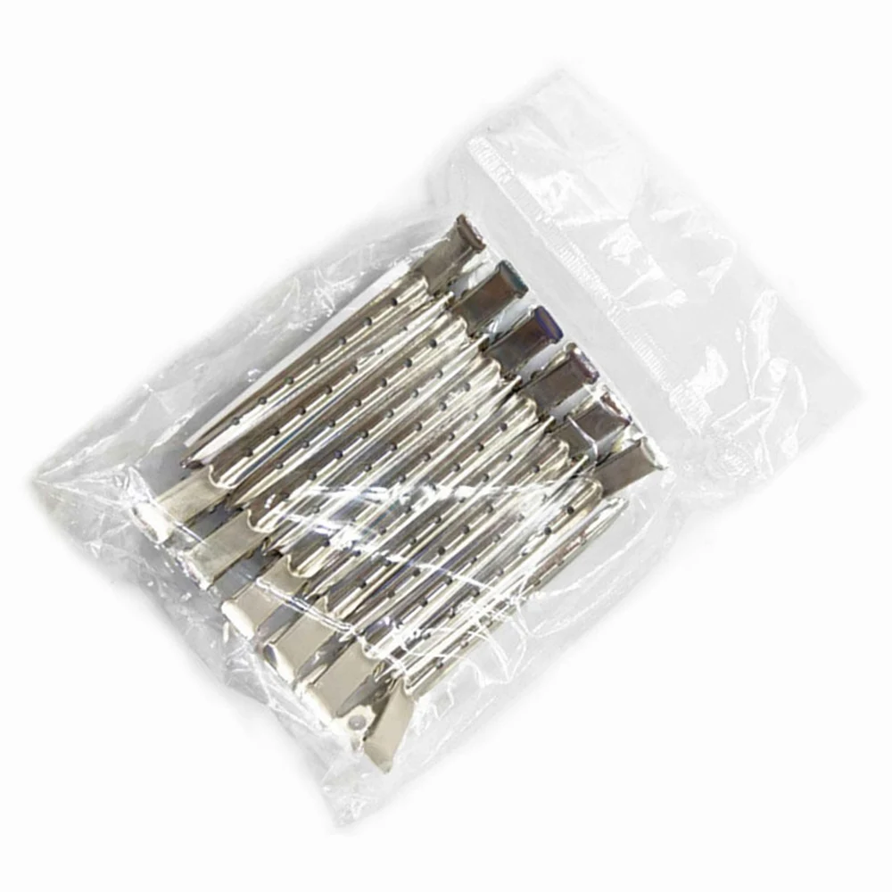 12pcs 12pcs/Pack Professional Salon Stainless Hair Clips Hair Styling Tools DIY Hairdressing Hairpins Barrettes Headwear Accessories - Цвет: 12pcs