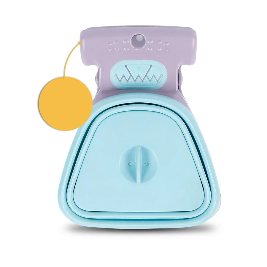 Мешок корма для собак Диспенсер складывающийся туристический Pooper Scooper полуют