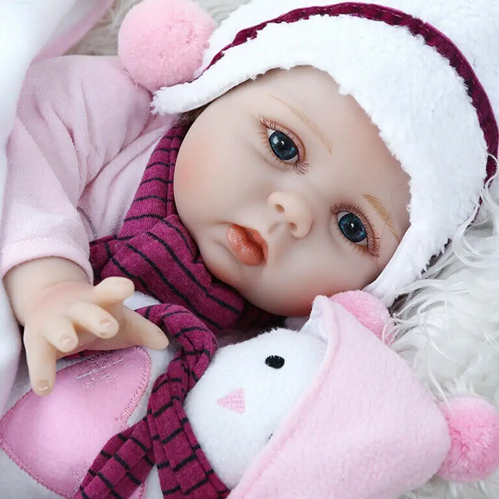 

Кукла реборн, Реалистичная мягкая премиум-детская кукла, размер в, 17 дюймов, без отделки