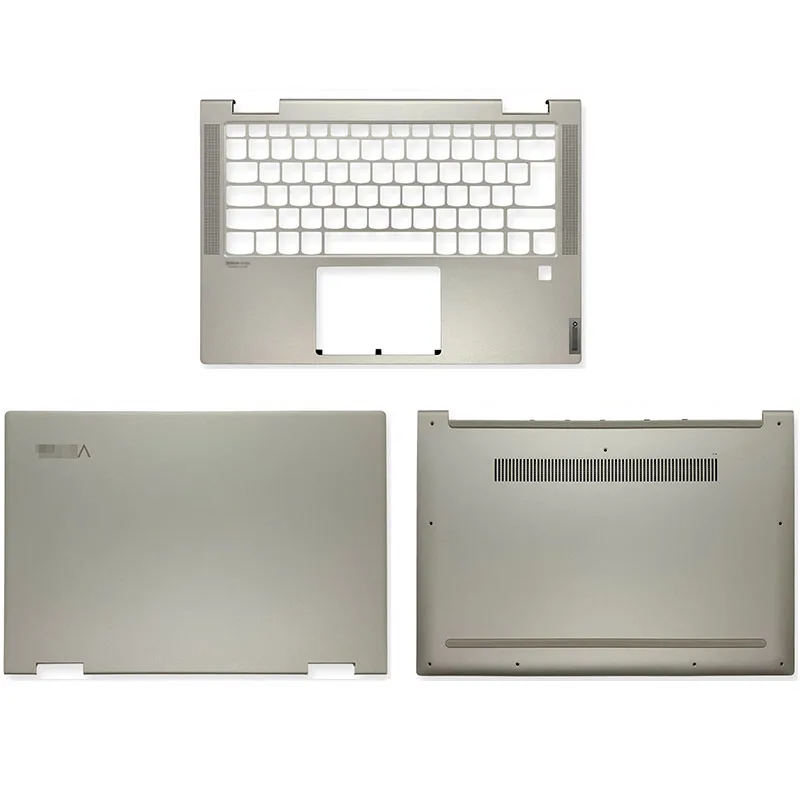 

New Laptop LCD Back Cover/Palrmest/Bottom Case For Lenovo Yoga C740-14 C740-14IML Series A C D Cover Gold