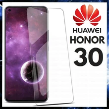 3PCS Protective Glass For Huawei Honor 30 20 10 Lite Tempered Glass Honor 20S 30S 30i 20i 10i Screen Protector