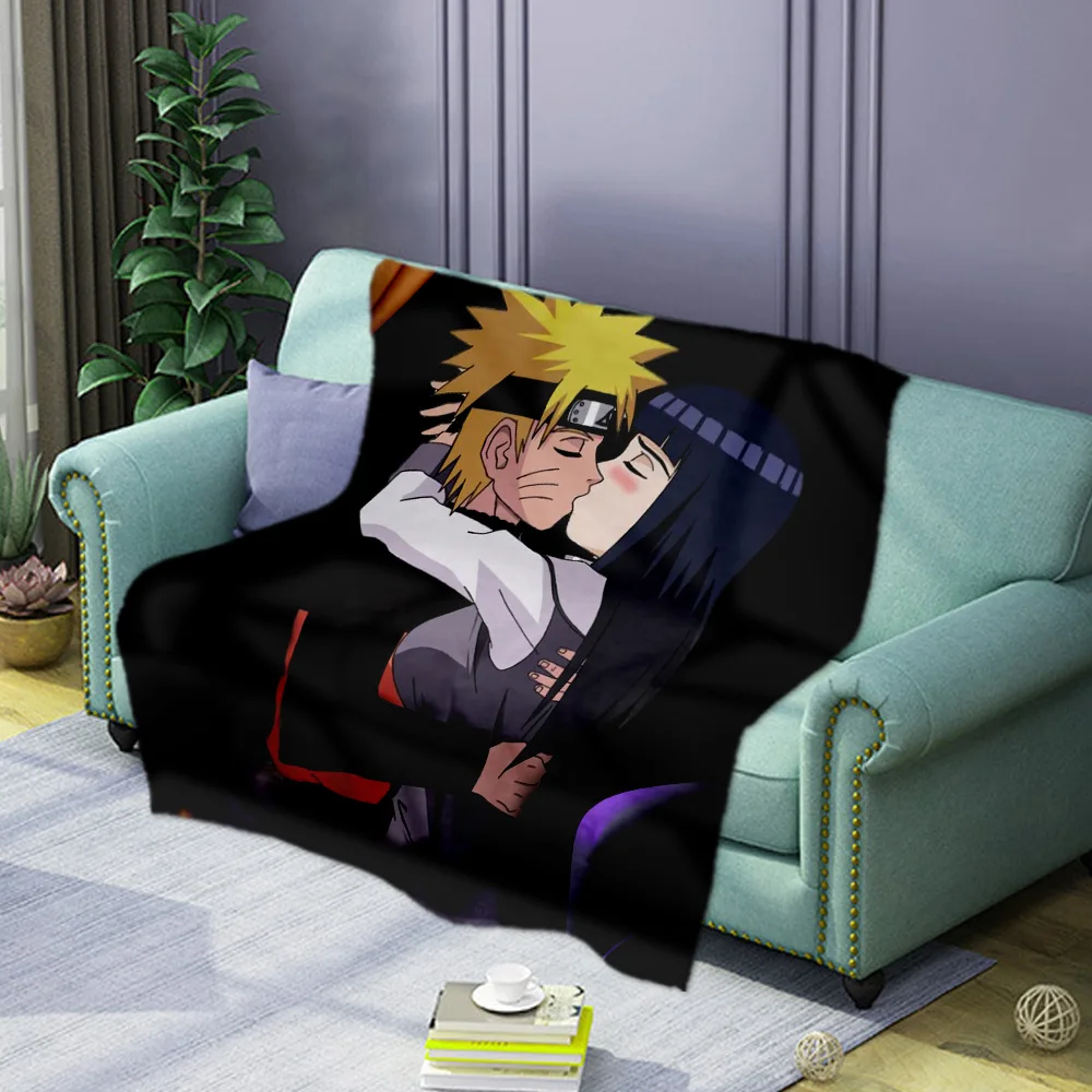 Теплое фланелевое одеяло с 3D-принтом постельное белье из аниме Наруто Какаси