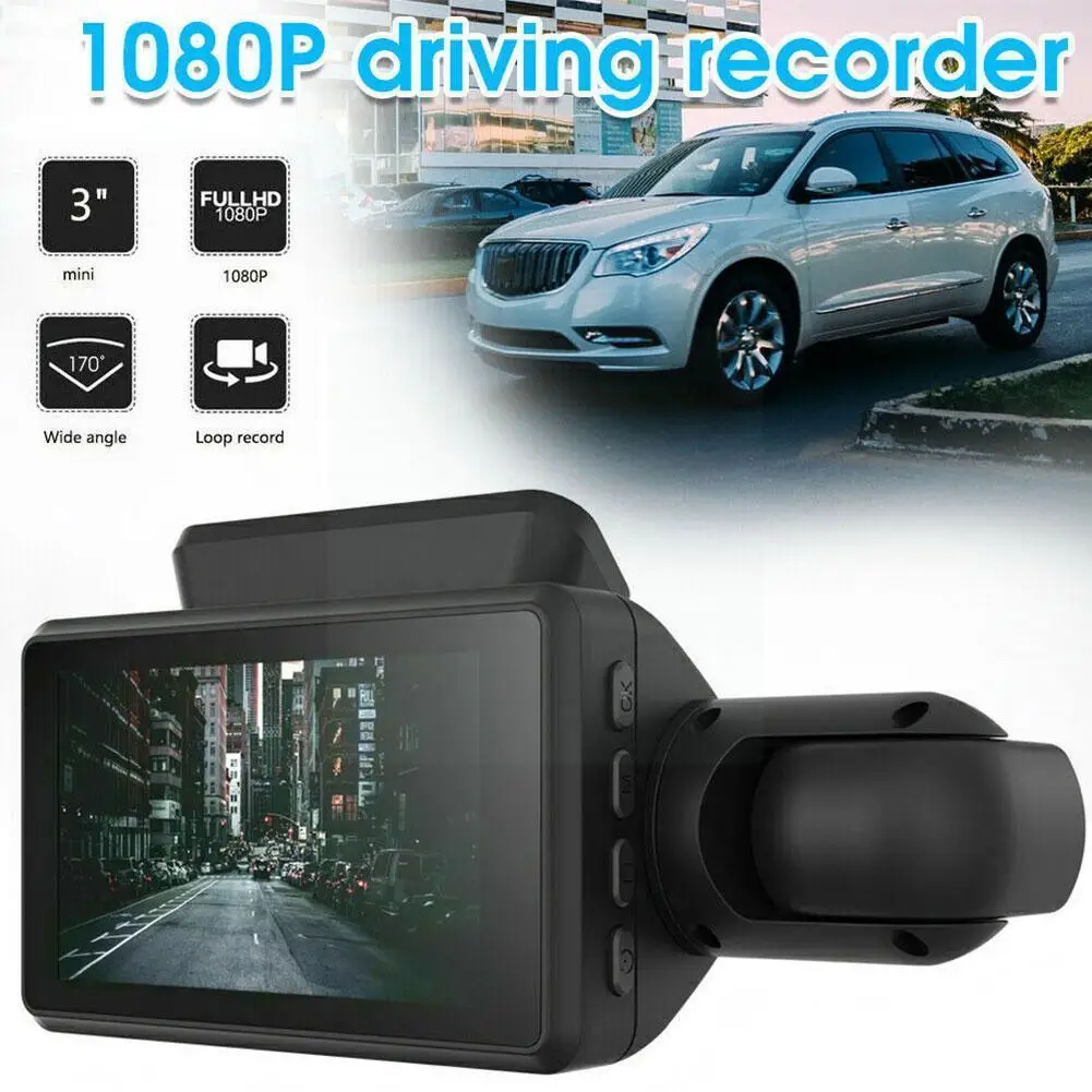 

Скрытый Автомобильный видеорегистратор с двойной камерой 1080p Fhd, двойной объектив, внутренний видеорегистратор, карта записи с камерой Drving ...