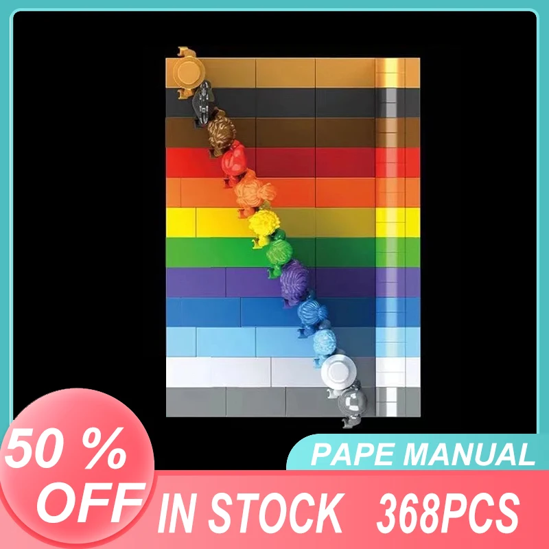 12 цветов новинка MOC все удивительные фигурки модель строительные блоки кирпичи