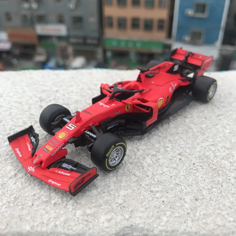 Гоночная формула Bburago 1:43 SF90 № 5 F1 гоночная статическая имитация модель автомобиля