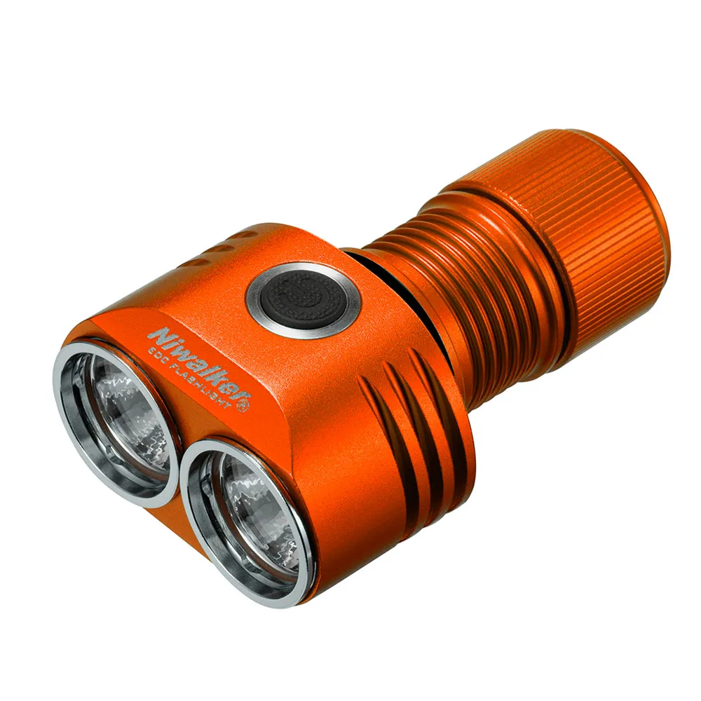 NIWALKER ETmini V1 V2 18350 лм EDC фонарик USB C перезаряжаемый 9 режимов Многофункциональный