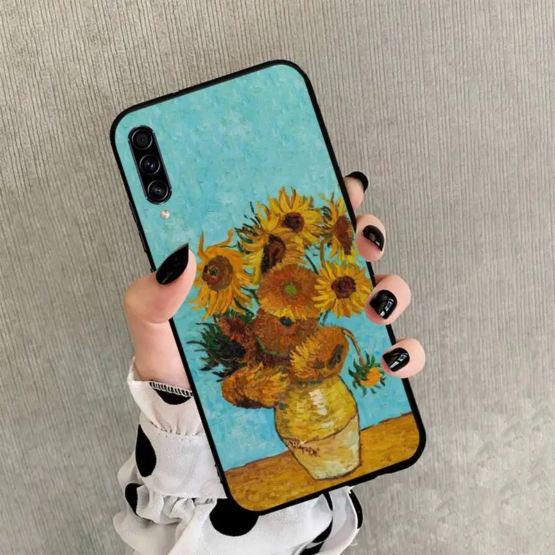 

Retro Van Gogh art painting Phone Case For Samsung Galaxy M10 20 30 A 40 50 70 71 6S A2 A6 A9 2018 J7 CORE PLUS STAR S10 5G C8