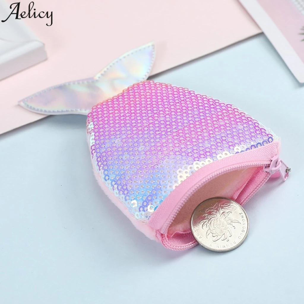 Aelicy женский кожаный кошелек для монет на молнии рук клатч сумочка маленький