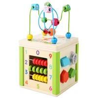 multifunctional treasure box color cognitive early child educational intellectual brain perception toy number matching blocks