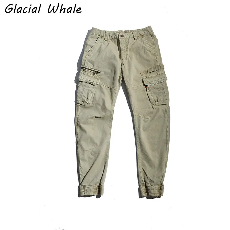 GlacialWhale мужские брюки-карго для мужчин модные 2021 новые Джоггеры для девочек в стиле «хип-хоп» Японская уличная одежда брюки для бега штаны цв...