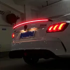Автомобильный светодиодный задний спойлер, спойлер на крышу багажника, внешние части, светодиодные стоп-сигналы для Audi A3 A4 A5 A6 A7 TT S4 S5 B7 B8, аксессуары