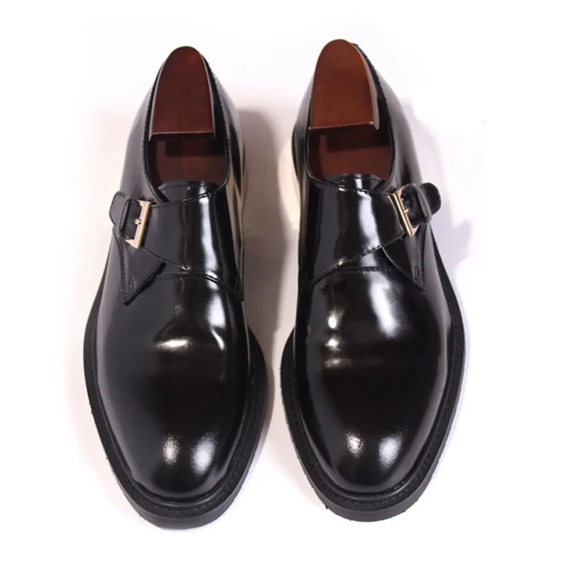 Туфли мужские классические дизайнерская обувь из натуральной кожи на