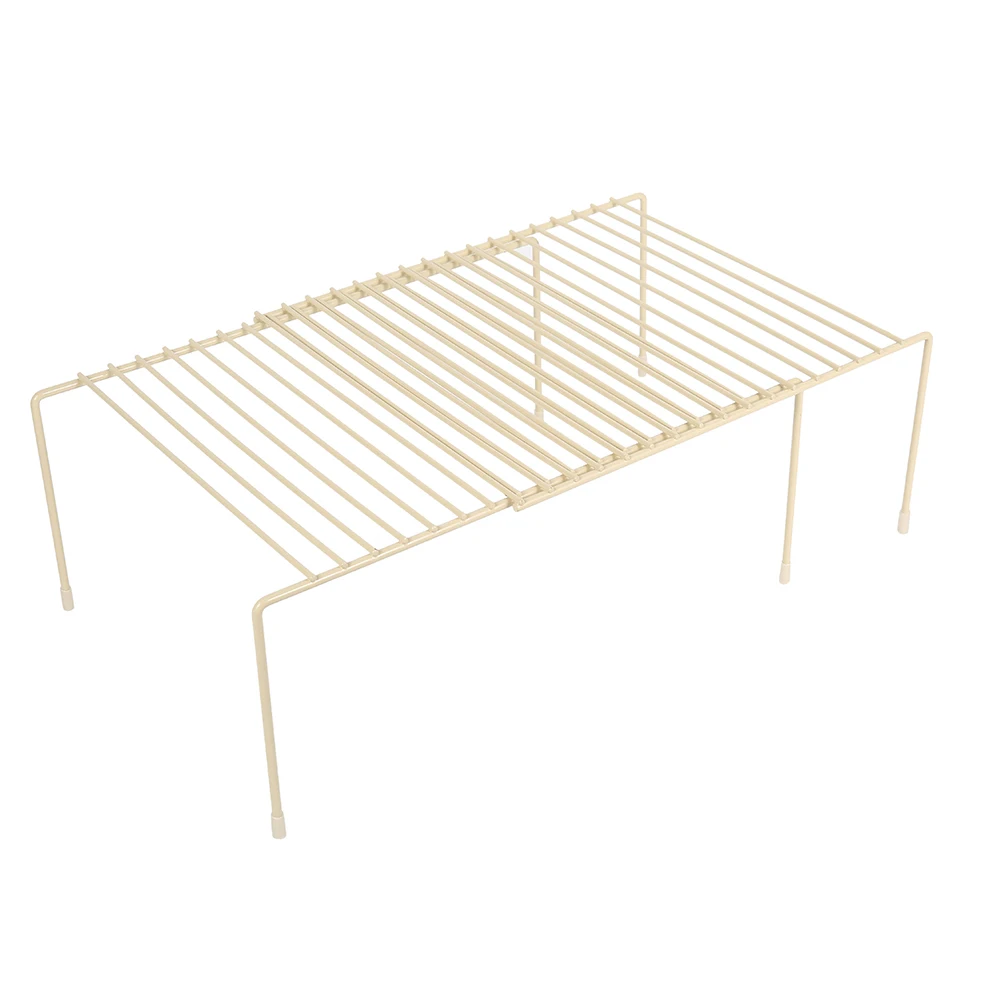 Регулируемая кухонная полка для хранения стеллаж шкафа дома гардероба