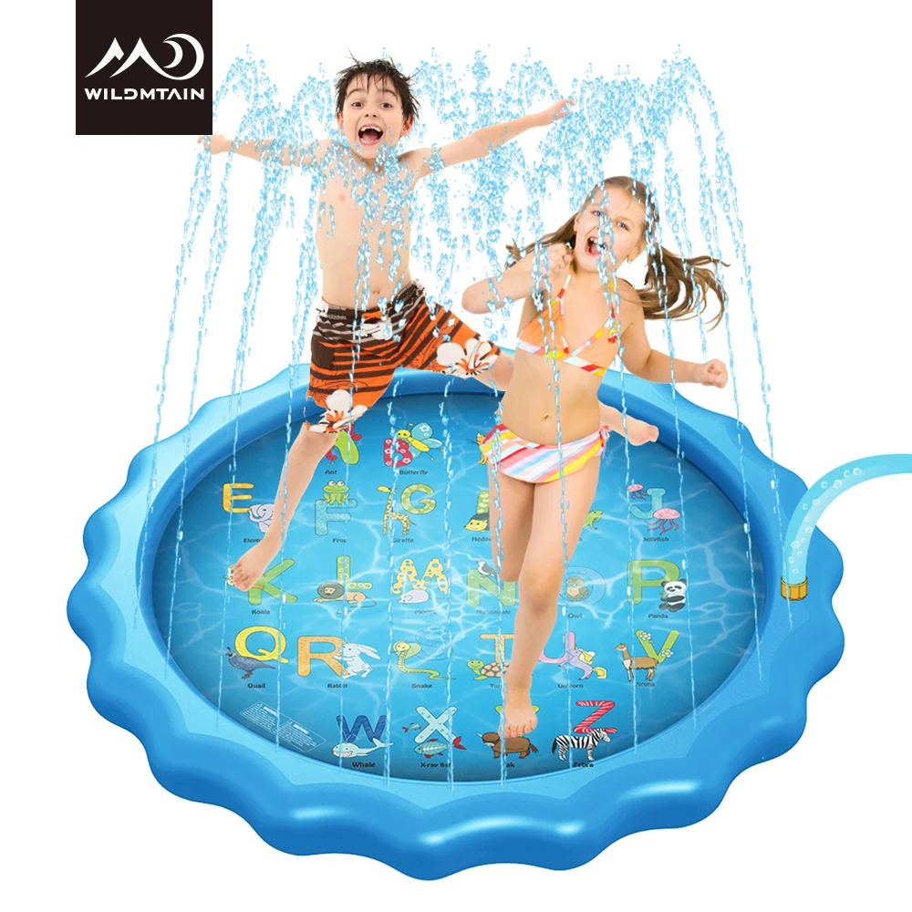 Надувной водяной коврик из ПВХ 170 см для пляжа и газона|Бассейн аксессуары| |