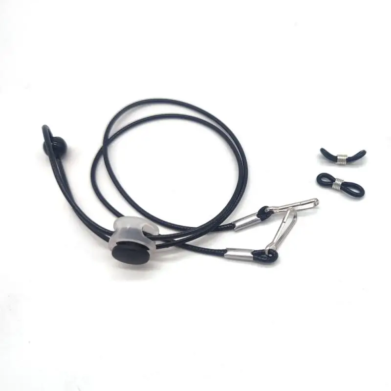 

Adjustable Mask Sewing Elastic Band Elastic Rope Cord With Buckle Stretchy Mask Earloop Lanyard Earmuff Rope DIY Mask Supplies