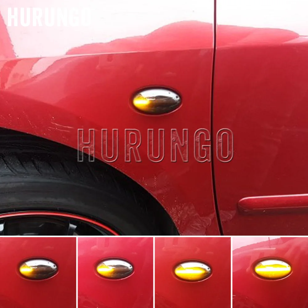 Светодиодный боковой габаритный фонарь повторитель для Peugeot 206 207 307 407 Partner Citroen
