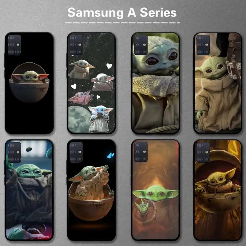 

Cute Lovely Baby Yodae Style Style Phone Case For Samsung A20s A30S A31 A40 A50S A51 A70 A71 A80 5G A32 A02 Fundas