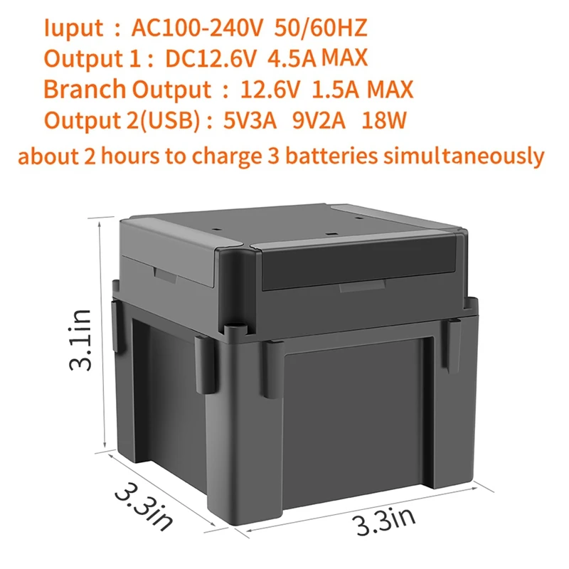 for DJI RoboMaster S1 Charger Used To Charge the intelligent Flight Battery for DJI RoboMaster S1