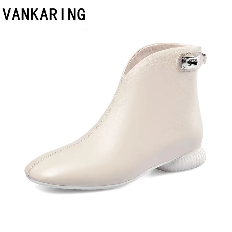 

Модные женские ботинки с круглым носком в стиле ретро; ботильоны с пряжкой на квадратном каблуке в винтажном стиле; зимние ботинки на резино...