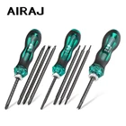 Отвертка AIRAJ, отвертка двойного назначения одно словоКрест, отвертка для домашнего ремонта, ручные инструменты для ремонта