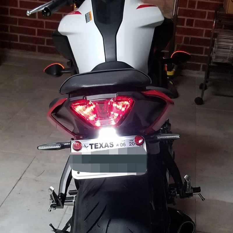 Для Yamaha MT-07 FZ-07 MT07 FZ07- держатель номерного знака мотоцикла рамка заднего хвоста Tidy Fender Eliminator kit