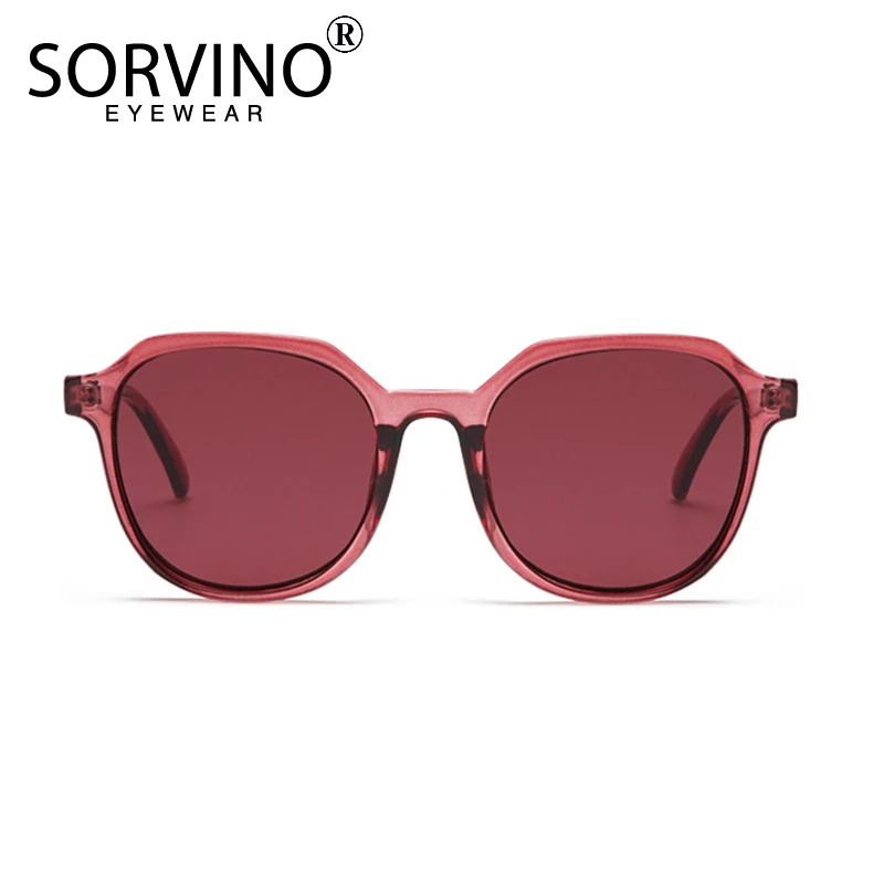 Солнцезащитные очки SORVINO в ретро стиле для мужчин и женщин овальные роскошные